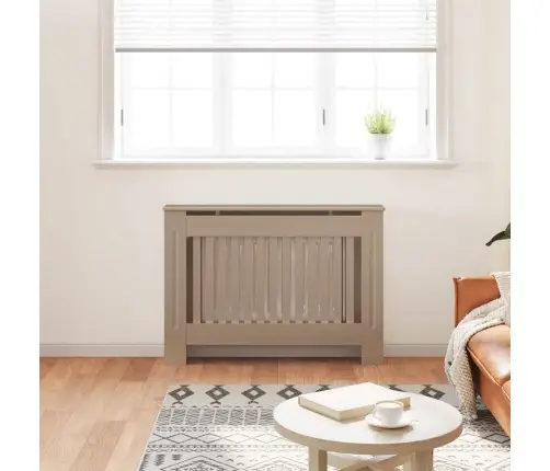 Radiatora Pārsegs, 112X19X81,5 Cm, Mdf Vidaxl