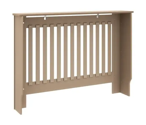 Radiatora Pārsegs, 112X19X81,5 Cm, Mdf Vidaxl