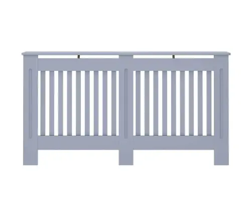 Radiatora Pārsegs, Antracītpelēks, 152X19X81,5 Cm, Mdf Vidaxl