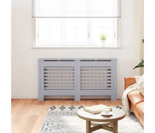 Radiatora Pārsegs, Antracītpelēks, 152X19X81,5 Cm, Mdf Vidaxl