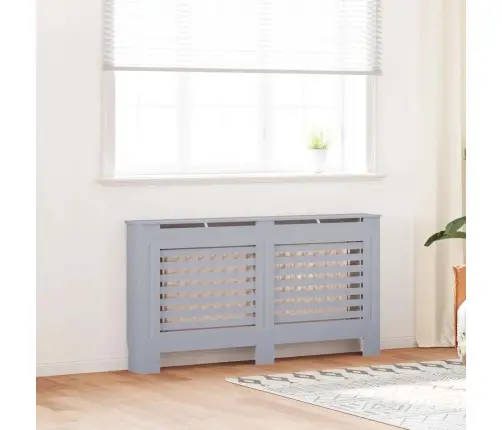 Radiatora Pārsegs, Antracītpelēks, 152X19X81,5 Cm, Mdf Vidaxl