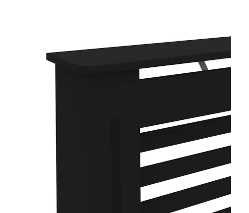 Radiaatorikate Must 152 X 19 X 81,5 cm Mdf