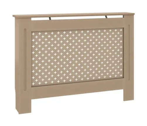 Radiatora Pārsegs, 112X19X81,5 Cm, Mdf Vidaxl