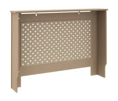 Radiatora Pārsegs, 112X19X81,5 Cm, Mdf Vidaxl