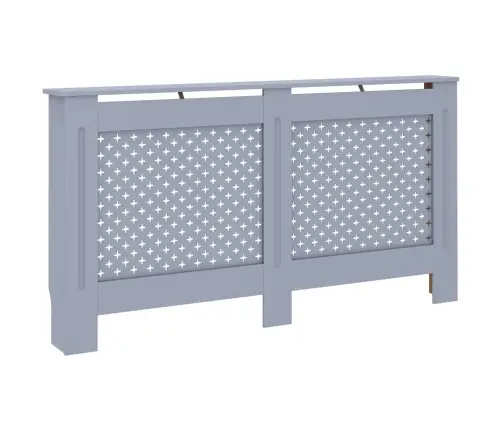 Radiatora Pārsegs, Antracītpelēks, 152X19X81,5 Cm, Mdf Vidaxl