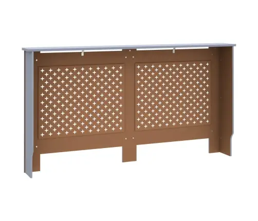 Radiatora Pārsegs, Antracītpelēks, 152X19X81,5 Cm, Mdf Vidaxl