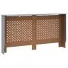 Radiatora Pārsegs, Antracītpelēks, 152X19X81,5 Cm, Mdf Vidaxl