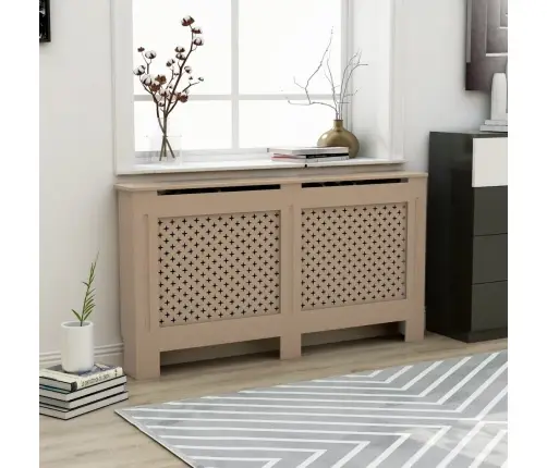 Radiatora Pārsegs, 152X19X81,5 Cm, Mdf Vidaxl