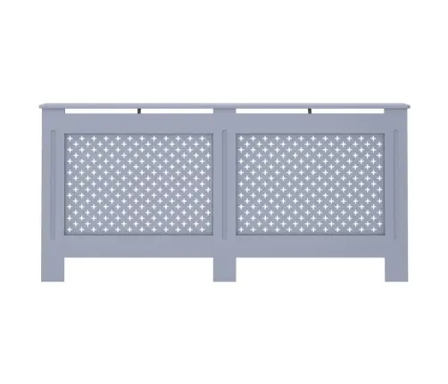 Radiatora Pārsegs, Antracītpelēks, 172X19X81,5 Cm, Mdf Vidaxl