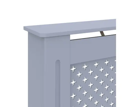 Radiatora Pārsegs, Antracītpelēks, 172X19X81,5 Cm, Mdf Vidaxl