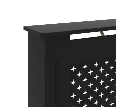 Radiatora Pārsegs, Melns, 172X19X81,5 Cm, Mdf Vidaxl