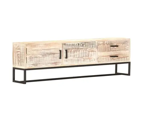 Televizoriaus Spintelė, 140X30X45cm Akacijos Medienos Masyvas