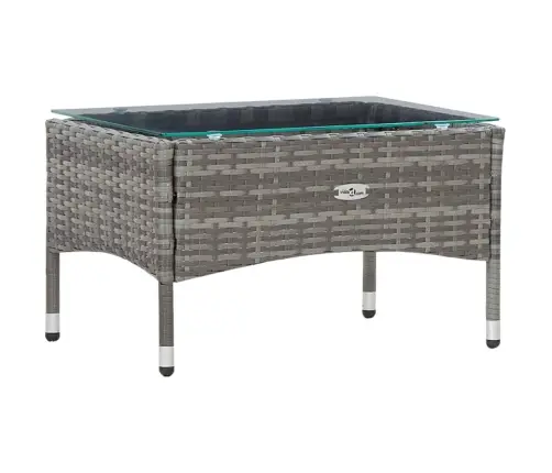 Poilsio Komplektas Su Pagalvėmis, 4 Dalių, Pilkas, Poliratanas