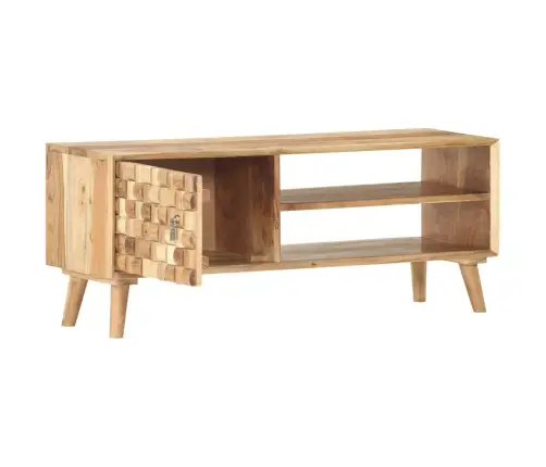 Telerikapp, 100 X 30 X 40 cm Toekast Akaatsiapuidust