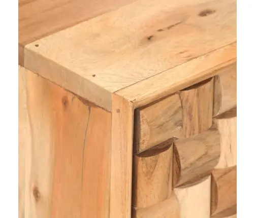 Telerikapp, 100 X 30 X 40 cm Toekast Akaatsiapuidust