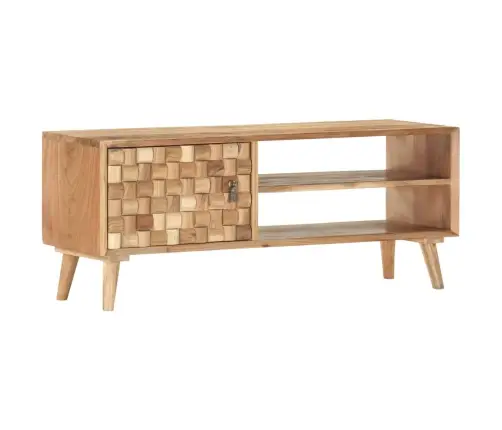 Telerikapp, 100 X 30 X 40 cm Toekast Akaatsiapuidust