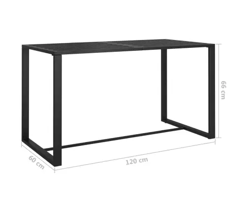 5-Daļīgs Dārza Mēbeļu Komplekts Ar Matračiem, Alumīnijs, Pelēks Vidaxl