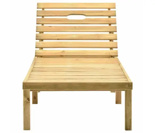 Sauļošanās Zvilnis, Impregnēts Priedes Koks Vidaxl