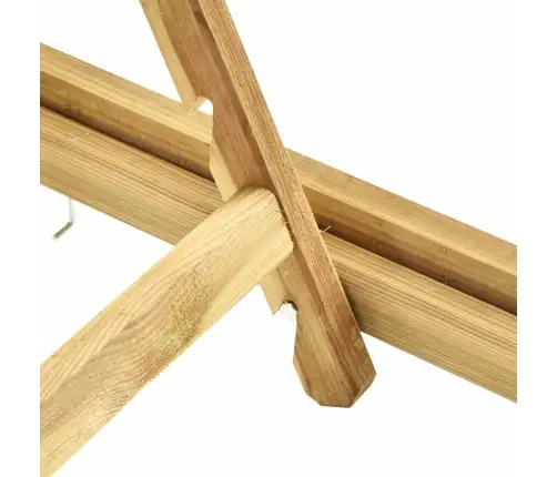 Sauļošanās Zvilnis, Impregnēts Priedes Koks Vidaxl