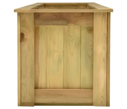 Augsta Puķu Kaste, 196X50X50 Cm, Impregnēts Priedes Koks Vidaxl