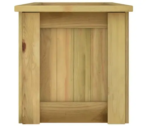 Augsta Puķu Kaste, 196X50X50 Cm, Impregnēts Priedes Koks Vidaxl