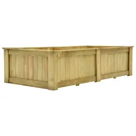 Tõstetud Peenar 196 X 100 X 50 Cm Immutatud Männipuidust