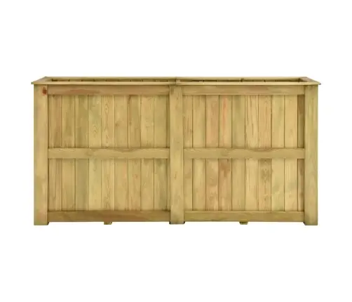 Tõstetud Peenar 196 X 50 X 100 Cm Immutatud Männipuidust