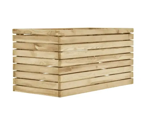 Lovelis, 100X50X50cm Impregnuota Pušies Mediena, Aukštas