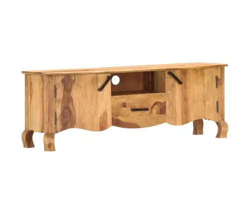 Tv Skapītis, 115X30X42 Cm, Masīvkoks Vidaxl