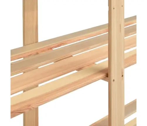 Lentynos Daiktams, 2Vnt., 170X38X170cm Pušies Masyvas