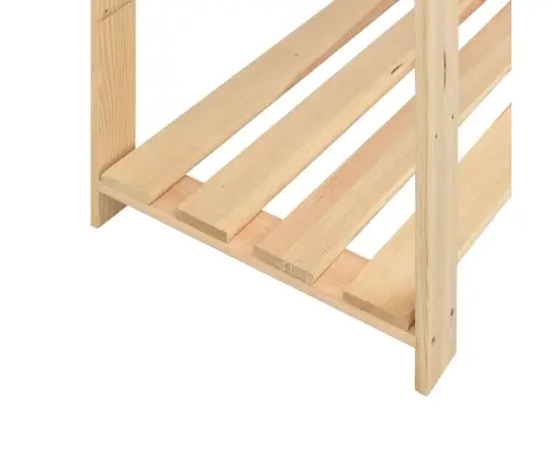 5-Līmeņu Glabāšanas Plaukti, 3 Gb., 170X38X170 Cm, Priedes Koks Vidaxl