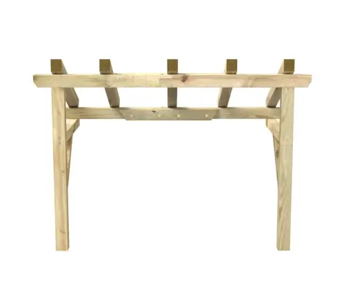 Nojume Durvīm, 150X100X100 Cm, Priedes Masīvkoks Vidaxl