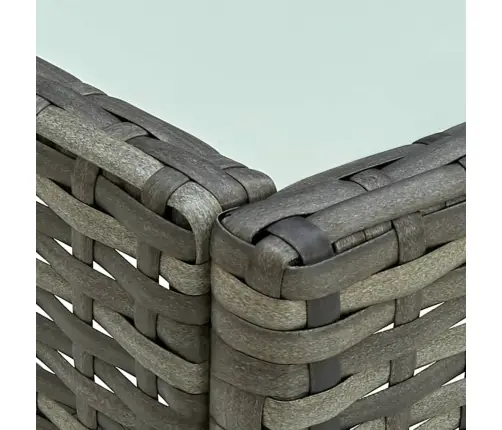 Poilsio Komplektas Su Pagalvėmis, 4 Dalių, Pilkas, Poliratanas Poilsio Komplektas Su Pagalvėmis, 4 Dalių, Pilkas, Poliratanas