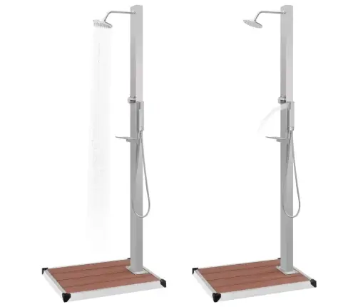 Välidušš Koos Alusega, Wpc, Roostevaba Teras