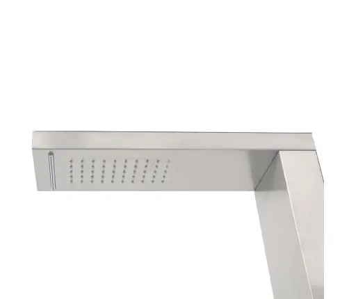 Āra Duša Ar Pamatni, Wpc, Nerūsējošs Tērauds Vidaxl