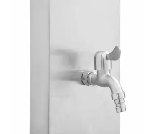 Āra Duša Ar Pamatni, Wpc, Nerūsējošs Tērauds Vidaxl