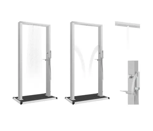 Välidušš Koos Alusega, Wpc, Roostevaba Teras