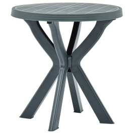 Bistro Staliukas, Žalios Spalvos, Plastikas, 70Cm Skersmens