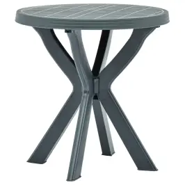 Bistro Staliukas, Žalios Spalvos, Plastikas, 70Cm Skersmens