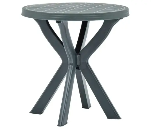 Bistro Staliukas, Žalios Spalvos, Plastikas, 70Cm Skersmens