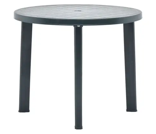 Sodo Stalas, Žalios Spalvos, 89cm Plastikas