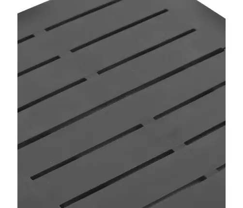 Saliekams Dārza Galds, Antracītpelēks, 45X43X50 Cm, Plastmasa  Vidaxl