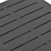 Sulankstomas Sodo Stalas, Antracito, 45X43X50cm Plastikas