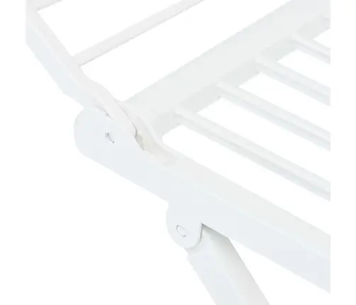 Veļas Žāvēšanas Statīvs, Saliekams, Balta Plastmasa Vidaxl