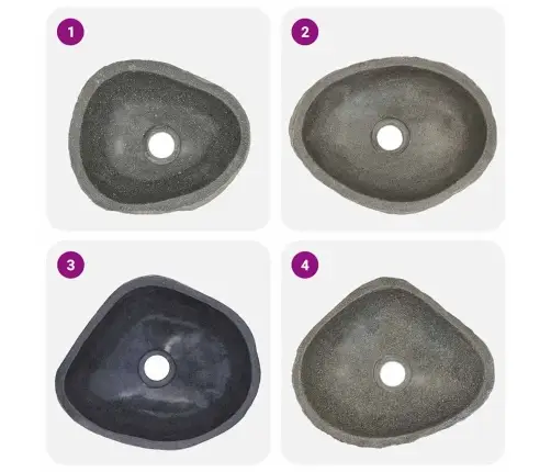 Kivist Valamu, Ovaalne (29-38)X(24-31) Cm