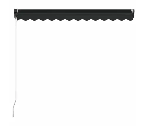 Rankiniu Būdu Ištraukiama Markizė Su Led, Antracitas, 300X250Cm
