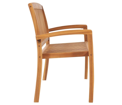 Trīsvietīgs Dārza Sols, 159 Cm, Masīvs Tīkkoks Vidaxl