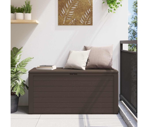 Dārza Uzglabāšanas Kaste, Brūna, 116X44X55 Cm Vidaxl