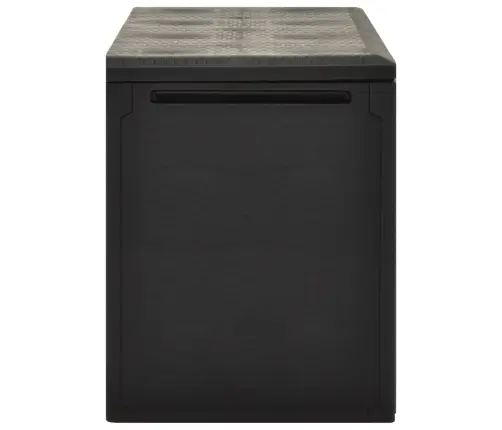 Dārza Uzglabāšanas Kaste, Antracītpelēka, 114X47X60 Cm Vidaxl