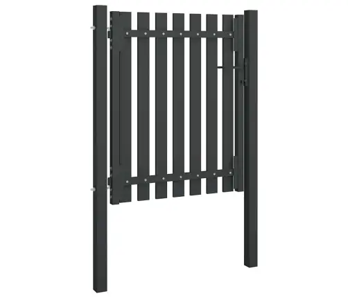 Žoga Vārti, 1X1,5 M, Tērauds, Antracītpelēki Vidaxl